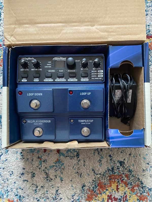 DigiTech JML2 JamMan Stereo 2010s - Blue image 1