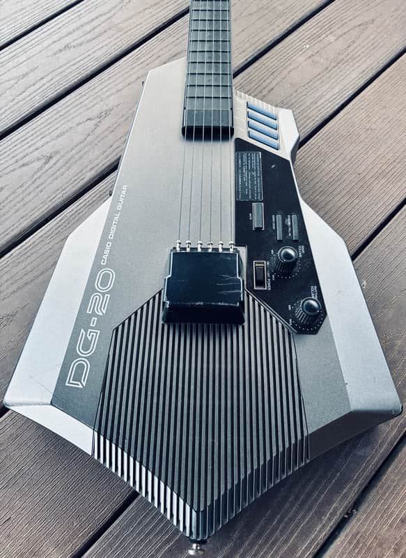 Casio DG-20 Digital Guitar Synth Gray | Reverb