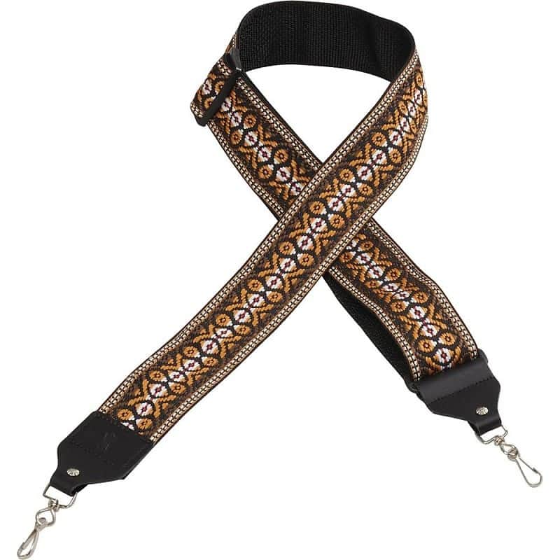 Levy's M10HT 2" Hootenanny Jacquard Weave Banjo Strap image 1
