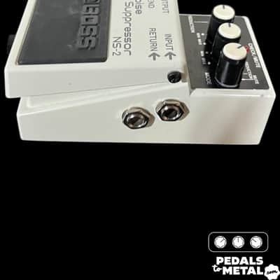 Boss NS-2 Noise Suppressor (Silver Label) 1989 - Present - White X14154 image 5