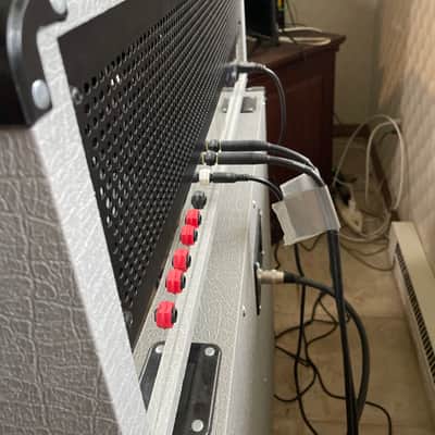 Marshall Silver Jubilee 2555X Reissue 2-Channel 100-Watt Guitar Amp Head 2015 - Present - Silver image 4