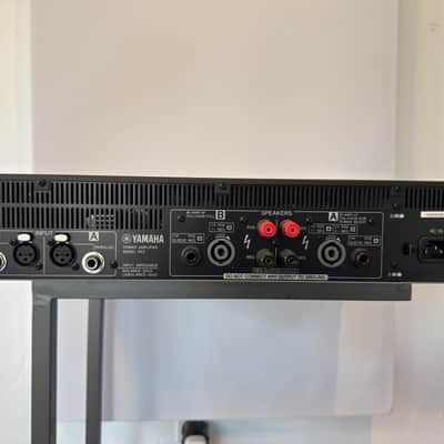 Yamaha PX3 Dual-channel 500-Watt Power Amplifier 2010s - Black image 2