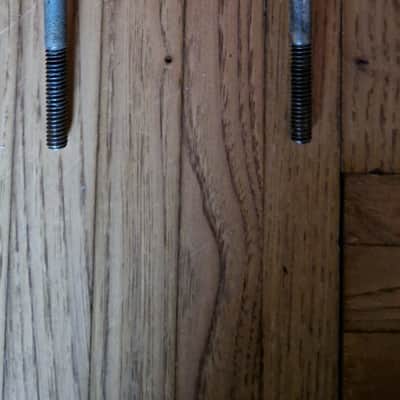 Sonor Teardrop 50s-early 60s Bass Drum T-rod Claw Hook Pair Vintage image 2