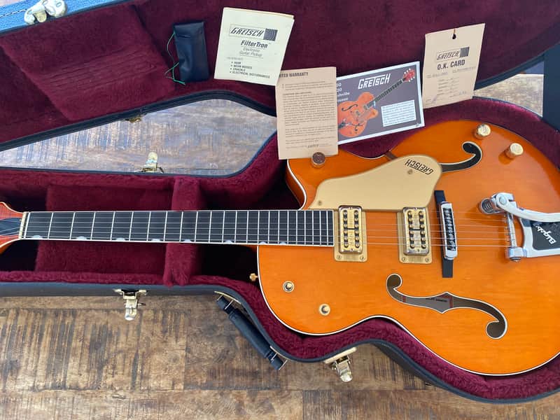 Gretsch 6120 1960 1994 - Orange image 1