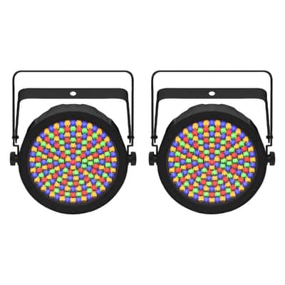 Chauvet DJ EZpar 64 RGBA ILS Powered LED Par 2-Pack - Open Box Mint image 1