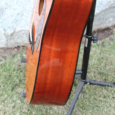 Beautiful Vintage 1980s Sigma SDM-18 by Martin Dreadnought Acoustic Guitar MIK Korea image 14