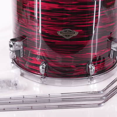 TAMA Starclassic Maple 16 x 14 Floor Tom – Red Oyster – Excellent image 3