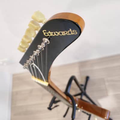 ESP Edwards Explorer early 2000's - Lawsuit Era JAPAN MIJ - Mahogany Antique Natural image 19