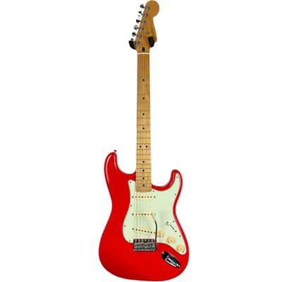 Fender MOD Stratocaster 2011 - Fiesta Red Nitro image 3