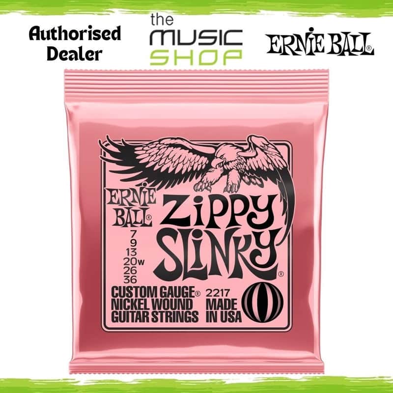 Box of 12 x Ernie Ball Zippy Slinky 7-36 Electric Guitar Strings - 2217 image 1