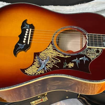 NEW! Gibson Custom Shop Dove - Doves In Flight - Made 2 Measure - Custom Ordered in Autumnburst Finish - Authorized Dealer - 5 lbs - G06614 image 3