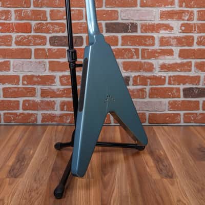 Gibson Custom Shop 1959 Mahogany Flying V Limited Run Pelham Blue VOS 2014 w/OHSC image 6