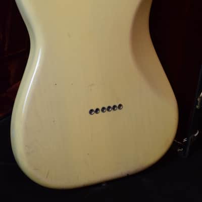Fender Stratocaster Hardtail 1975 - See through blonde. Light Ash 3,6 kg image 3