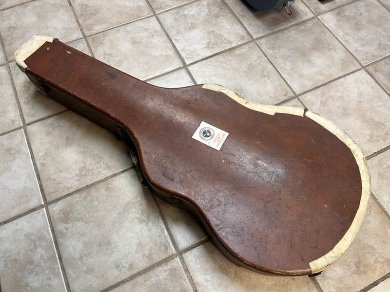 1950's Vintage Gibson Vintage SJ-200 J-200 Jumbo Case Brown image 1