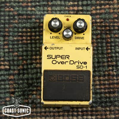 Boss SD-1 Super Overdrive 1981 - 1988 Made In Japan | Reverb