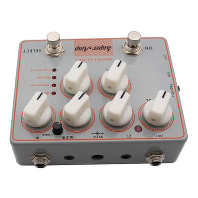 Mosky SUPER AMP 4 AMP IN ONE Amplifier Box Simulation Pedal based on VOX AC , FENDER , MESA and MARSHALL,price include the import duty for US buyer image 5