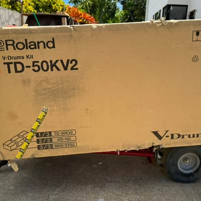 Roland TD-50KV2 — Brand New, Never Assembled — Flagship V-Drums Kit + Premium Hardware Bundle image 5