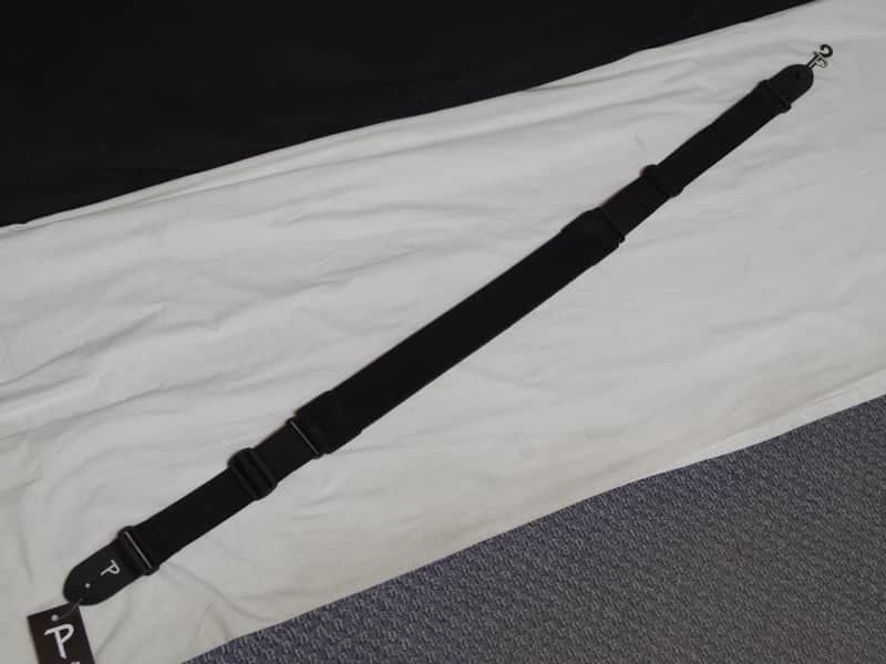 PERRI'S Neoprene black guitar strap NEW comort flex most comfotable image 1