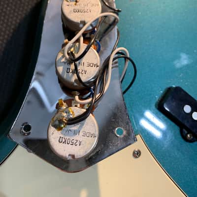 Fender JB-62 Jazz Bass Reissue CIJ 2003 Ocean Turquoise Metallic OTM Japan w/ Bag image 20