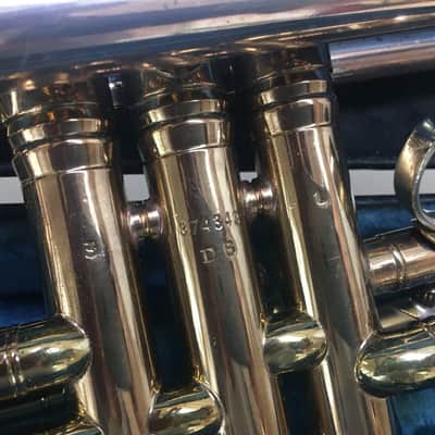 RARE Vintage 1960 King Super 20 "Silver-Sonic" Professional Bb Trumpet; with Case, Mouthpiece image 8