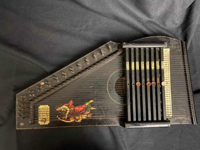 Antique Zimmermann Autoharp, Needs Repair (used) image 1
