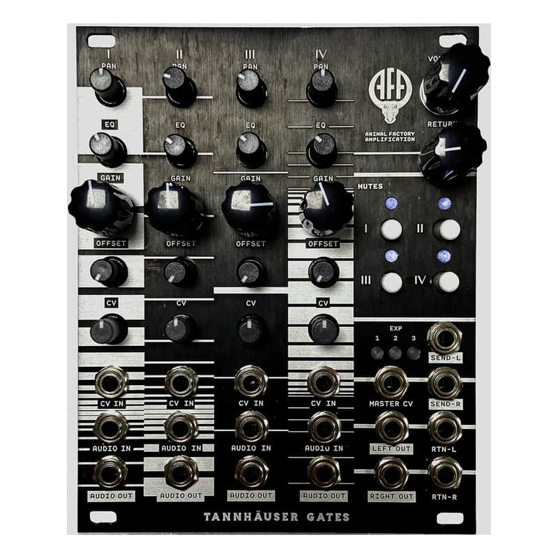 Animal Factory Amplification Tannhauser Gates Eurorack Mixer & Quad VCA Module image 1