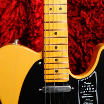 Fender American Ultra Luxe Vintage '50s Telecaster Butterscotch Blonde image 5