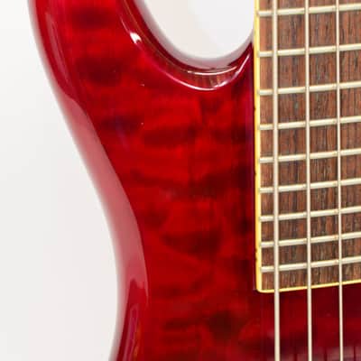 Schecter Diamond Series Elite-4 4-String Bass Guitar, Crimson Red image 6