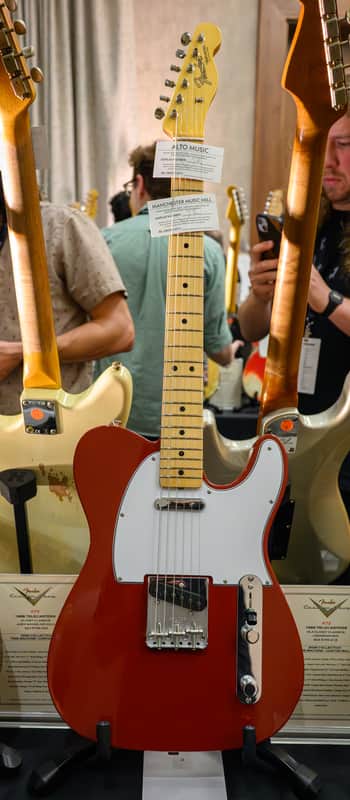 (Pre-Order) Fender 1966 Telecaster - Dlx Closet Classic - 2026 Collection - Time Machine Series - Custom Built, Cimarron Red - 2026 Summer Dealer Event #72 - Brand New