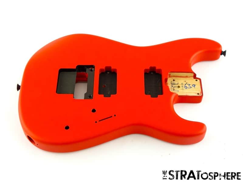 Charvel San Dimas Pro Mod 2H BODY HH Floyd Rose Route, Satin Racing Red