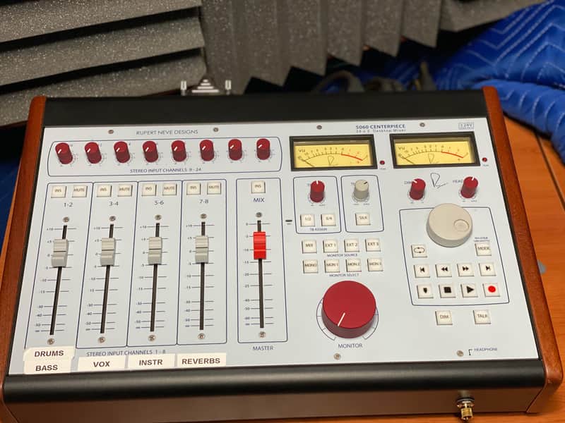 Rupert Neve Designs 5060 Centerpiece 24 x 2 Desktop Mixer 2013 - Present - White image 1