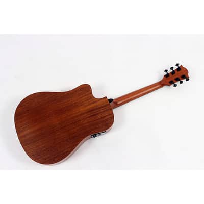Lag Guitars Tramontane HyVibe THV10DCE Dreadnought Acoustic-Electric Smart Guitar Regular Natural image 2