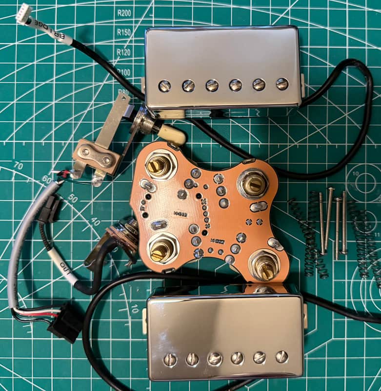 Gibson SG 490R / 490T Pickup Set & Full Quick Connect Wiring