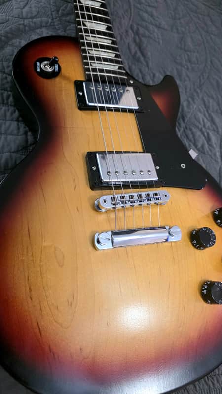 2016 Gibson Les Paul Studio Faded T – Satin Fireburst, Burstbucker Pros! image 1