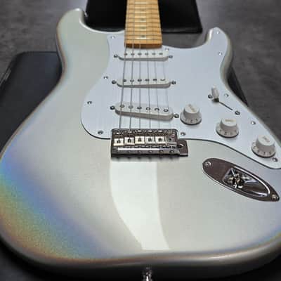 Fender H.E.R. Stratocaster BRAND NEW Limited Edition Artist Signature Custom Chrome Glow Anodized Aluminum 60s Vintage Spec Noiseless Pickups HER Strat Color Change Flip Flop Paint Guitar image 1