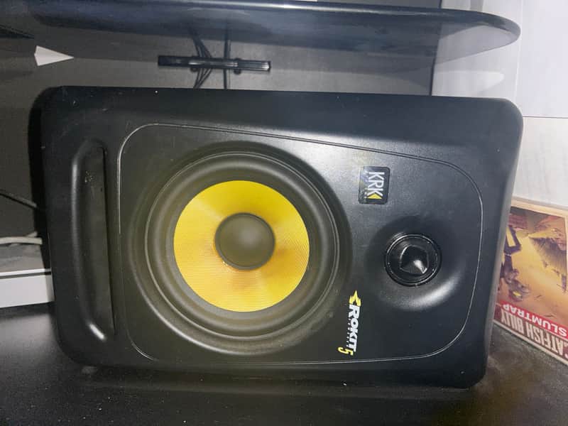 KRK RP-5 Rokit 2-Way 5" Active Studio Monitor (Single) 2007 - 2008 - Black image 1