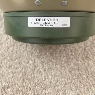 Celestion G12M Greenback 12" 25-Watt 8ohm Guitar Amp Speaker 2020s - White image 3