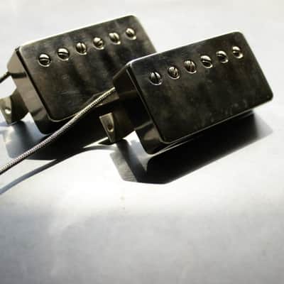 Wizz Pickups Premium Clone PAF Aged Nickel Covers image 8