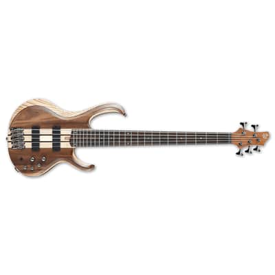 Ibanez BTB745 5-String Bass Guitar Natural Low Gloss NTL - Brand New - BTB745NTL BTB image 1