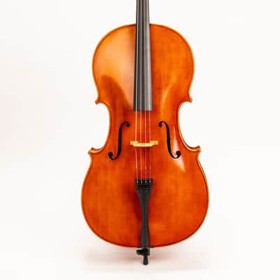 DZ Strad Cello Model 250 w/ Case & Bow (1/8-4/4) image 1