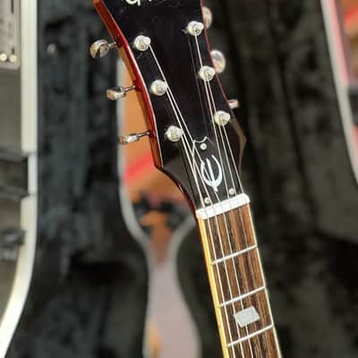 2011 Epiphone Casino Reissue with Pau Ferro Fretboard 2019 - Metallic Goldtop image 4