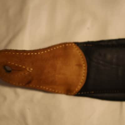 Iconic Leathers 3.25" Wide Brown Dual Padded Leather strap image 8