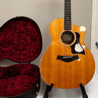 Taylor 214ce DLX Koa Acoustic Electric Guitar image 1