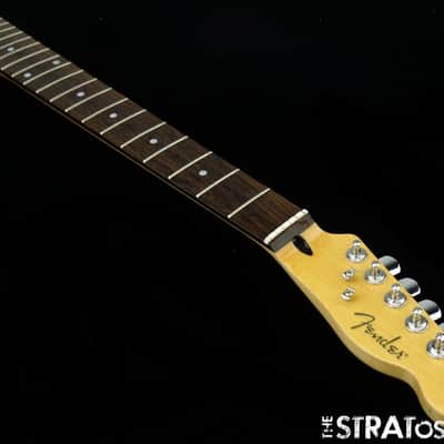 Fender Birdseye Maple & Rosewood Telecaster NECK & TUNERS Tele Guitar Abalone image 2
