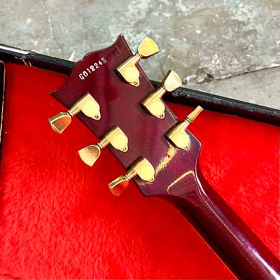 Orville by Gibson Les Paul Custom c 1990’s - Wine red original vintage MIJ Japan OBG image 7