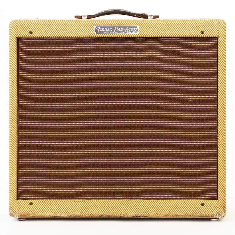 Fender Pro 5E5-A Narrow Panel 18-Watt 1x15" Guitar Combo 1955 - 1960 image 2