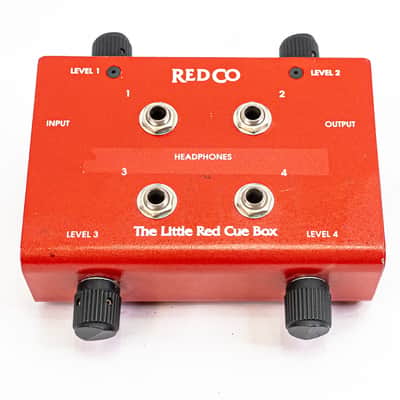 Redco The Little Red Cue Box – Passive 4-Channel Headphone Cue Mixer image 4