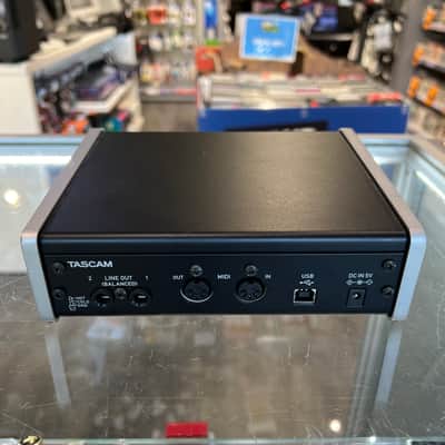 TASCAM US-2X2 USB Audio Interface 2010s - Black image 1