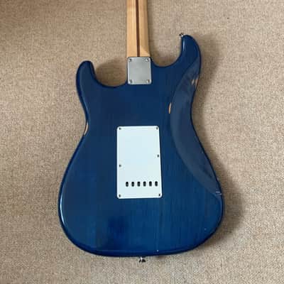 Fender Stratocaster Limited Edition Highway One (Trans Blue, Maple) Aged Relic image 7