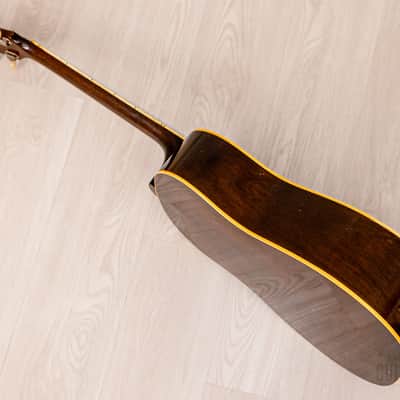 1955 Gibson J-160E Vintage Acoustic Electric Guitar Solid Top/Back w/ P-90 & Case image 16